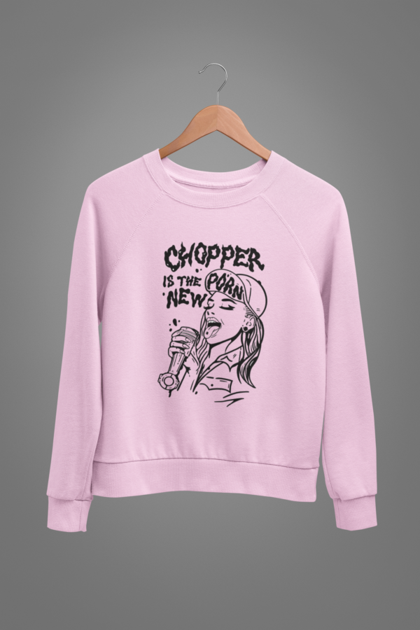 CHOPPER IS THE NEW P*RN pink