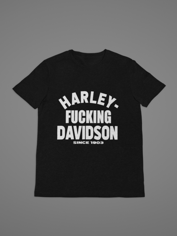 HARLEY F*CKING DAVIDSON blck