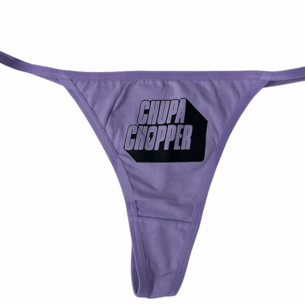 CHUPA CHOPPER THONG violet