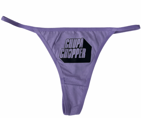 CHUPA CHOPPER THONG violet