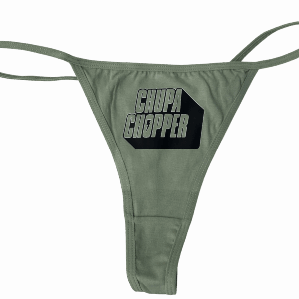 CHUPA CHOPPER THONG green
