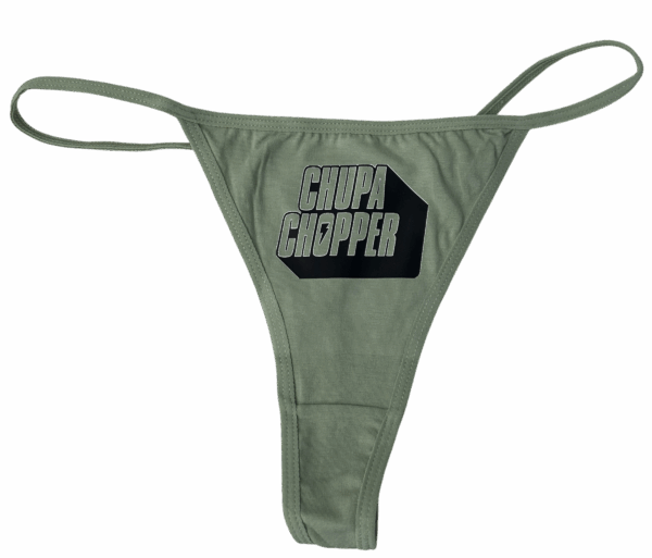 CHUPA CHOPPER THONG green