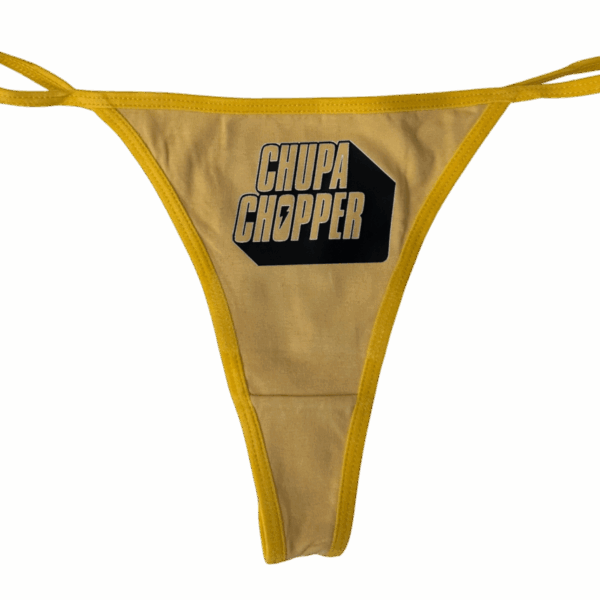 CHUPA CHOPPER THONG yellow