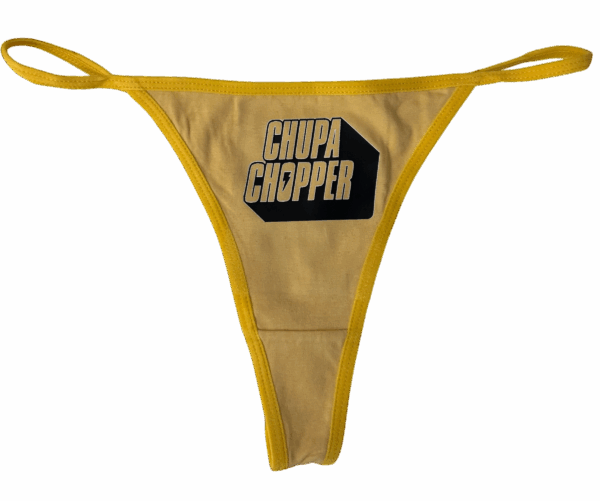 CHUPA CHOPPER THONG yellow